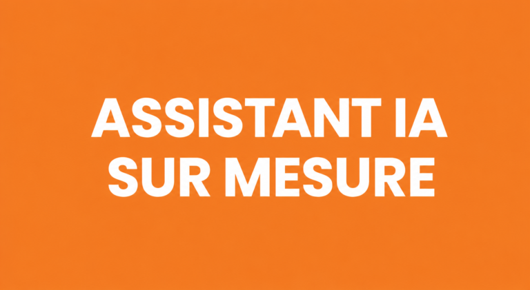 Carte typographique présentant l’assistant IA sur mesure de Tradauplay