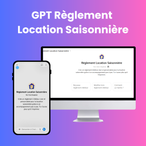 GPT Règlement Location Saisonnière - assistant IA pour rédiger le règlement intérieur d'une location saisonnière
